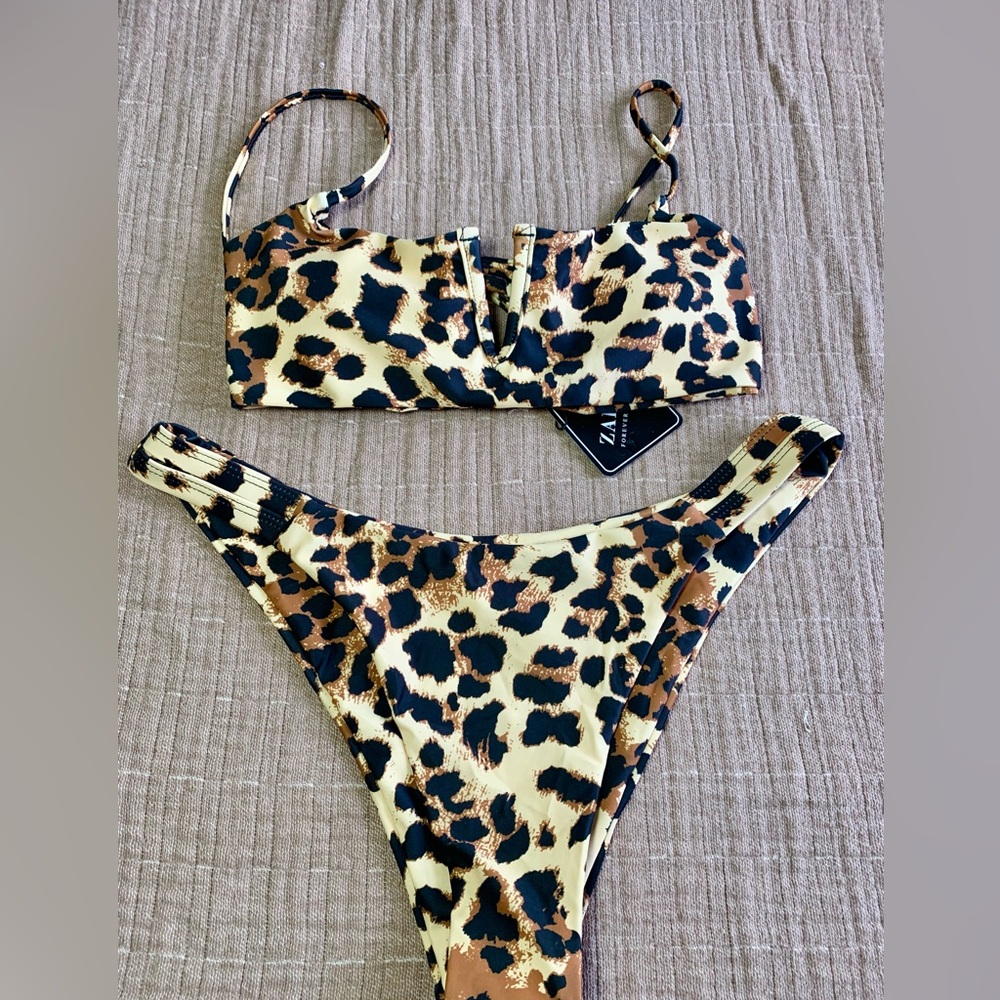 Zaful Leopard print Bikini swimsuit